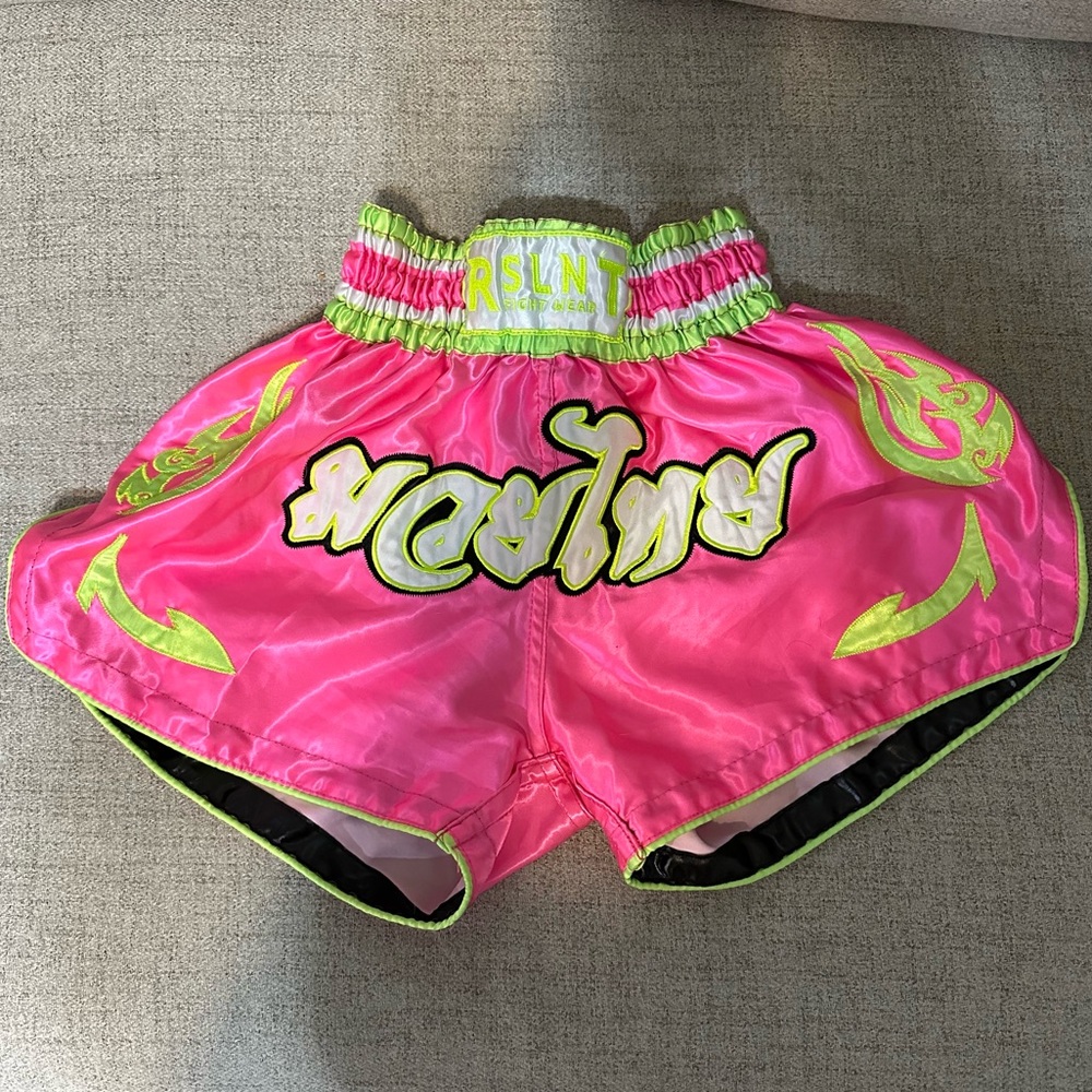 Size Small RSLNT Muay Thai Shorts